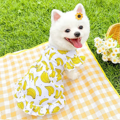 Princess Dog Dress 🍓 Cute Strawberry Summer Outfit for Small Dogs & Cats