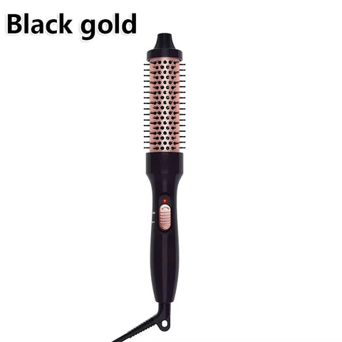 32mm PTC Heated Curling Brush – Anti-Scald Thermal Volumizing Hair Styler