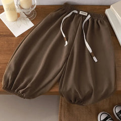Kids Summer Loose Fit Jogger Pants
