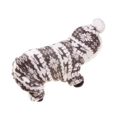 Winter Coral Fleece Dog Jumpsuit – Cute Warm Pajamas for Small Dogs & Cats