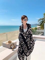 20 Styles Cotton-Linen Beach Sarong Wrap – Women’s Bikini Cover-Up & Summer Scarf