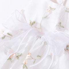 Fashion Print Summer Dog Dress 🌸 Sweet Bow Princess Outfit for Small Dogs & Cats