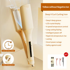 32mm French Egg Roll Hair Waver – Professional Fast-Heating Curling Iron 2025