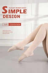 Girls Rhythmic Gymnastics Shoes Women Adult Children Half Sole Jazz Ballet Dance Shoes Half Toe Shoes Woman Belly Dancing Shoes