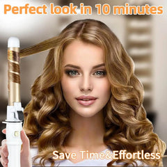 28mm Automatic Rotating Curling Wand for Big Waves & Inward Curls