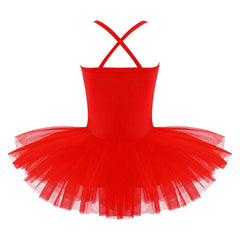 Girls Sequined Ballet Tutu Dress – Professional Dance Costume