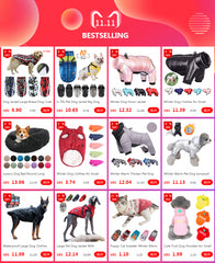 Waterproof Winter Dog Jacket ❄️ Warm Harness Coat for Small & Large Dogs