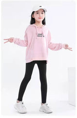 Kids Solid Leggings & Tights