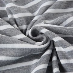 Women’s Japanese Stripe Long Sleeve Tee – Slim Off-Shoulder Y2K Top