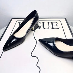 comfortable and versatile design, luxurious and light, high-end fashion, matching with small skirt, ladies' single shoes