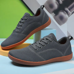 Lightweight Wide Toe Casual Sneakers for Men Women Breathable Mesh Walking Shoes Comfortable Outdoor Running Jogging Shoes