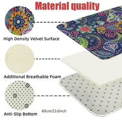 Hello Kitty Red Leopard Floor Rug – Cute Bedroom & Living Room Mat