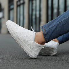 Minimalist Shoes for Men Women Wide Toe Barefoot Zero Drop Shoes Casual Artificial Leather Lightweight Walking Sneakers