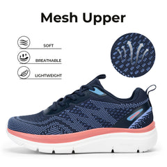 FitVille Women's Shoes Wide Width Walking Casual Shoes Thick Sole Lightweight Sneakers for Swollen Feet Relieve Toe Pain