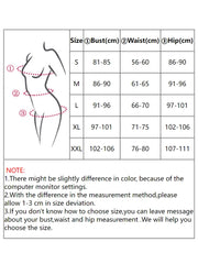 V-Neck Cross One-Piece Swimsuit – Women’s Plus Size Bathing SuitL