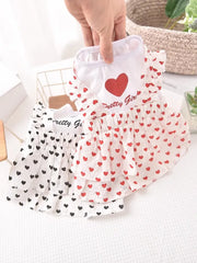 Pink & Blue Pet Tutu Dress 🎀 Party Skirt Outfit for Small Dogs & Cats