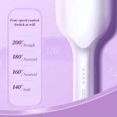 Anti-Scald 32mm Water Ripple Curling Iron – Large Wave Hair Styler (4 Temps)