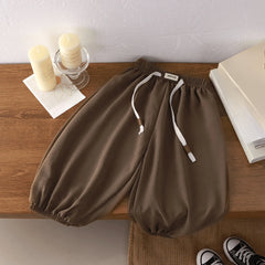 Kids Summer Loose Fit Jogger Pants
