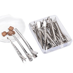 Metal Hair Sectioning Clips – Salon Hairdressing Styling Tools