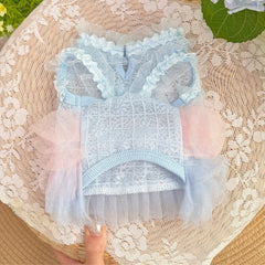 Fashion Pet Fairy Dress – Gauze Skirt Outfit for Small Dogs & Cats (Chihuahua, Bichon, Pomeranian)