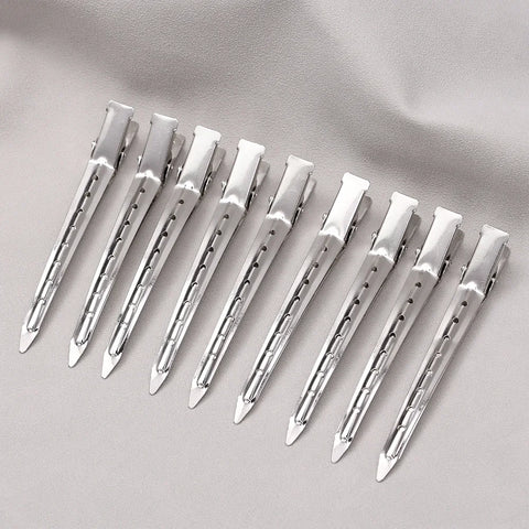 Metal Hair Sectioning Clips – Salon Hairdressing Styling Tools