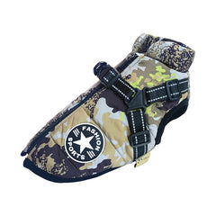 Waterproof Winter Dog Jacket ❄️ Warm Harness Coat for Small & Large Dogs