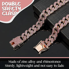 Dog & Cat Diamond Cuban Link Chain – Crystal Pet Collar