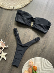 Micro Push-Up Brazilian Bikini Set – Women’s Sexy Thong Swimwear