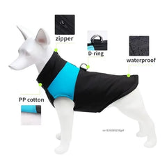 Waterproof Winter Dog Jacket ❄️ Padded Warm Vest for Small, Medium & Large Dogs