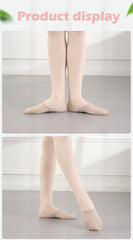 Girls Rhythmic Gymnastics Shoes Women Adult Children Half Sole Jazz Ballet Dance Shoes Half Toe Shoes Woman Belly Dancing Shoes