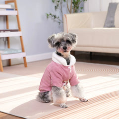 Warm Fleece Dog Jacket – Cozy Autumn/Winter Coat for Small & Medium Dogs and Cats