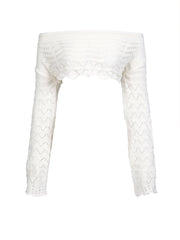 Knit One-Shoulder Top & Drawstring Skirt Set – Sexy Beach Cover-Up 2025 (K172)