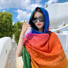 20 Styles Cotton-Linen Beach Sarong Wrap – Women’s Bikini Cover-Up & Summer Scarf