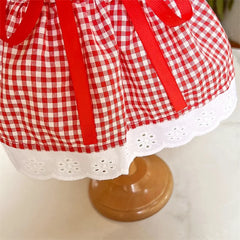 Sweet Princess Pet Dress – Bowknot Summer Outfit for Small Dogs & Cats