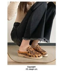 New 2025 Soft Bottom Tassel Lock Buckle High Top Loafers Women's round Toe Mid Heel Comfortable Leather Shoes Leisure Style