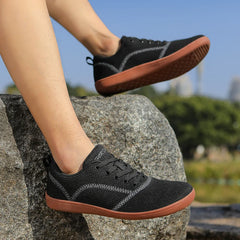 Lightweight Wide Toe Casual Sneakers for Men Women Breathable Mesh Walking Shoes Comfortable Outdoor Running Jogging Shoes