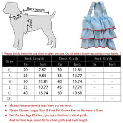 Summer Princess Dog Dress 🌸 Cute Skirt Outfit for Small Dogs & Cats