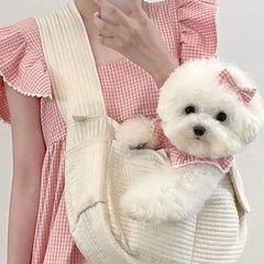 Pink Plaid Lace Pet Dress – Soft Spring/Summer Outfit for Dogs & Cats