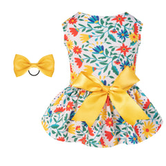 CuteBone Summer Dog Dress 🌸 Adorable Skirt Outfit for Small Dogs