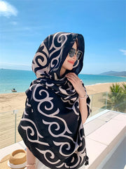 20 Styles Cotton-Linen Beach Sarong Wrap – Women’s Bikini Cover-Up & Summer Scarf