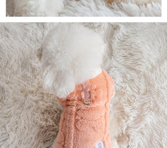 Soft Fleece Dog Sweater 🐶 Warm Winter Pullover for Small Dogs & Cats ❄️