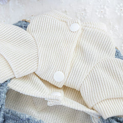 Luxury Princess Dog Dress 👑 Fancy Autumn/Winter Outfit for Small Dogs