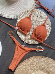 Micro Push-Up Brazilian Bikini Set – Women’s Sexy Swimwear Beachwear