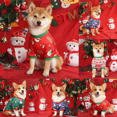 Christmas Dog Outfit – Warm Winter Costume for Small & Medium Dogs