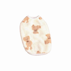 Pet Plush Jumpsuit – Warm Fleece Pajamas for Small & Medium Dogs and Cats