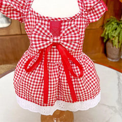 Sweet Princess Pet Dress – Bowknot Summer Outfit for Small Dogs & Cats