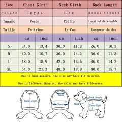 Warm Fleece Dog Jacket ❄️ Soft Winter Vest with D-Ring for Small Dogs & Cats