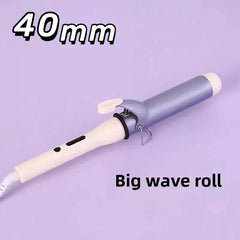 40mm Ceramic Swivel Curling Iron – Professional Big Wave Hair Curler