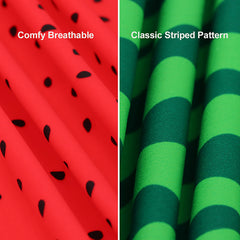 Summer Dog Dress with Bow 🍉 Cute Watermelon Skirt for Small Dogs & Cats 🐾  ✨ Description (Bullet Points)