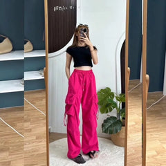 Women’s High-Waisted Vintage Wide-Leg Pants